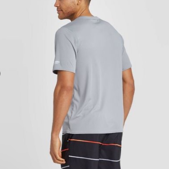 Speedo Men's Rash Guard - Gray S - Picture 9 of 11